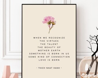 Thich Nhat Hanh Quote Print, I Have Arrived I Am Home, Printable Wall ...