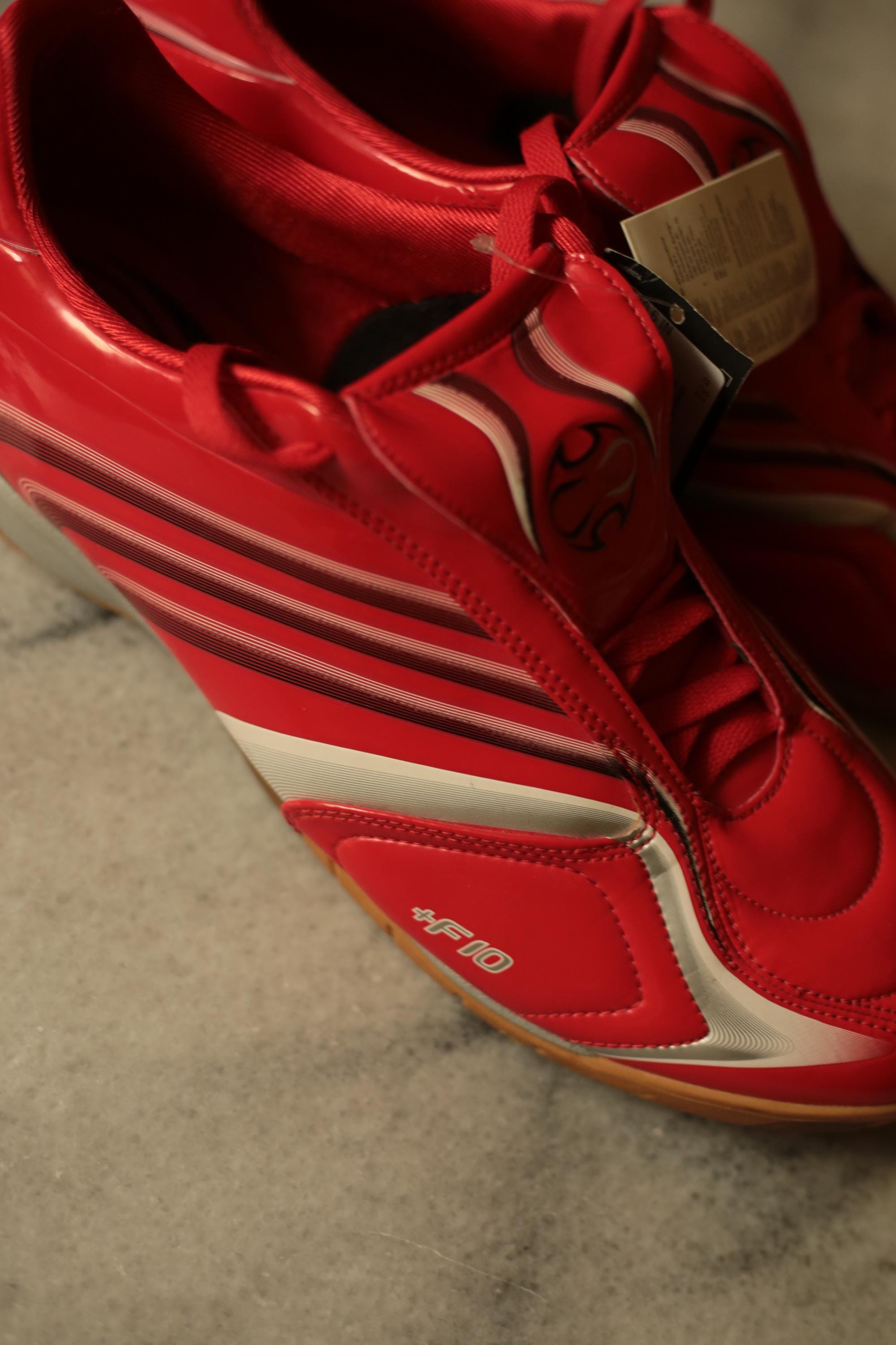 Vintage Deadstock NWT Adidas +F.10 Indoor Soccer Shoes Vintage Deadstock NWT Adidas +F.10 Indoor Soccer Shoes