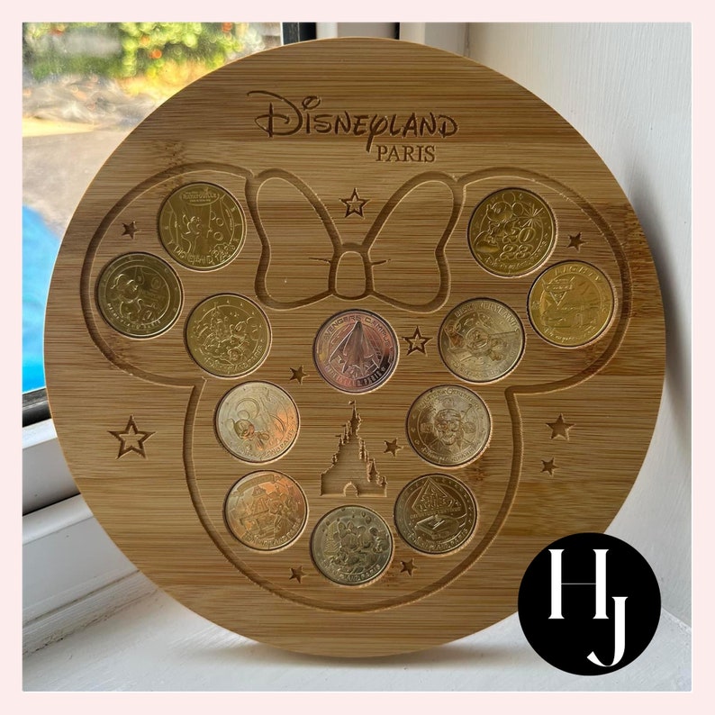Disneyland coin holder, Disneyland Paris, Disneyland coins, Minnie Mouse, Mickey Mouse image 4