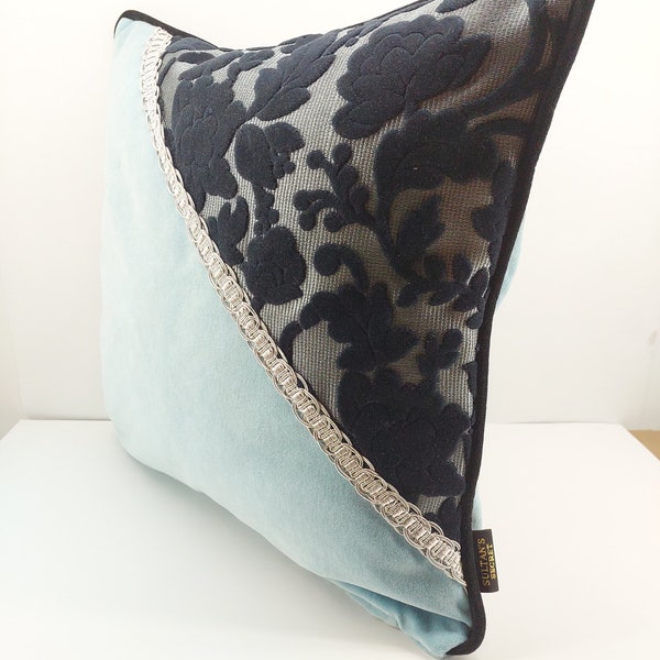 Turquoise Throw Pillow Etsy