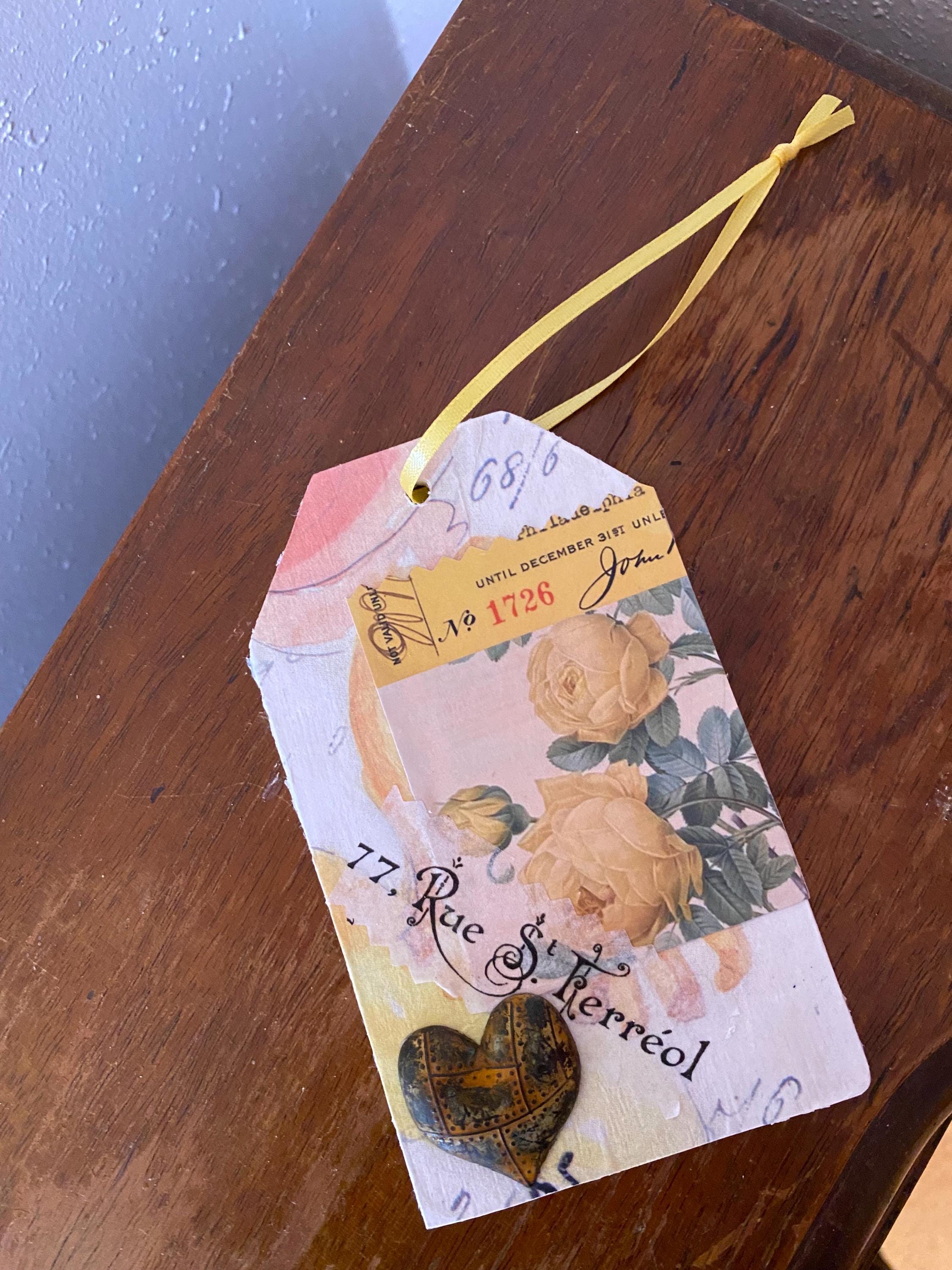Clean Yellow Tag Vintage- Yellow-tag - Etsy