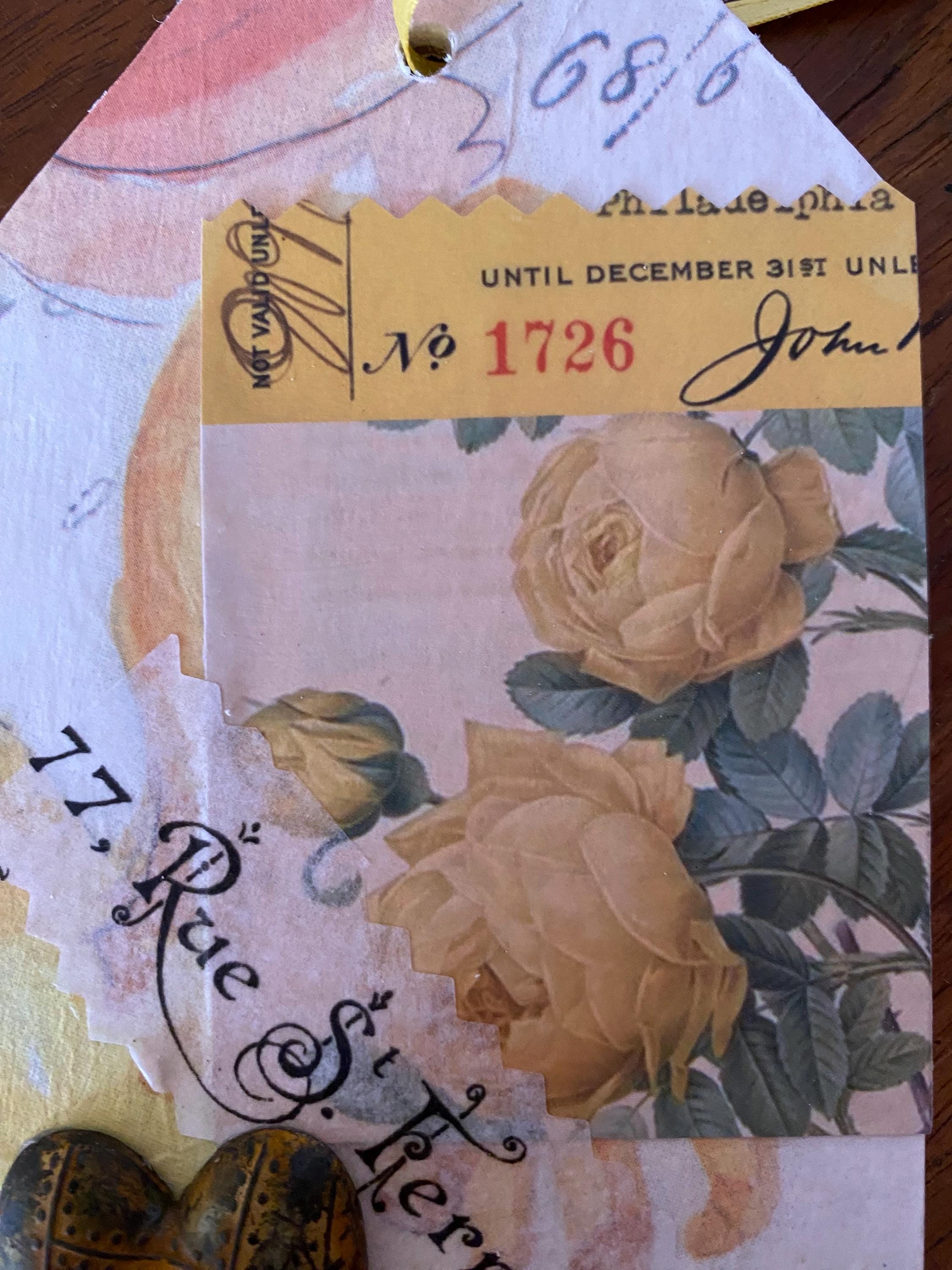 Clean Yellow Tag Vintage- Yellow-tag - Etsy
