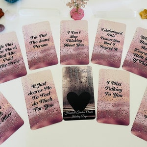 Heart and Shadow Oracle. Love Messages Oracle Cards. Romance Oracle Deck. Soulmate & Twin Flame Messages Deck.