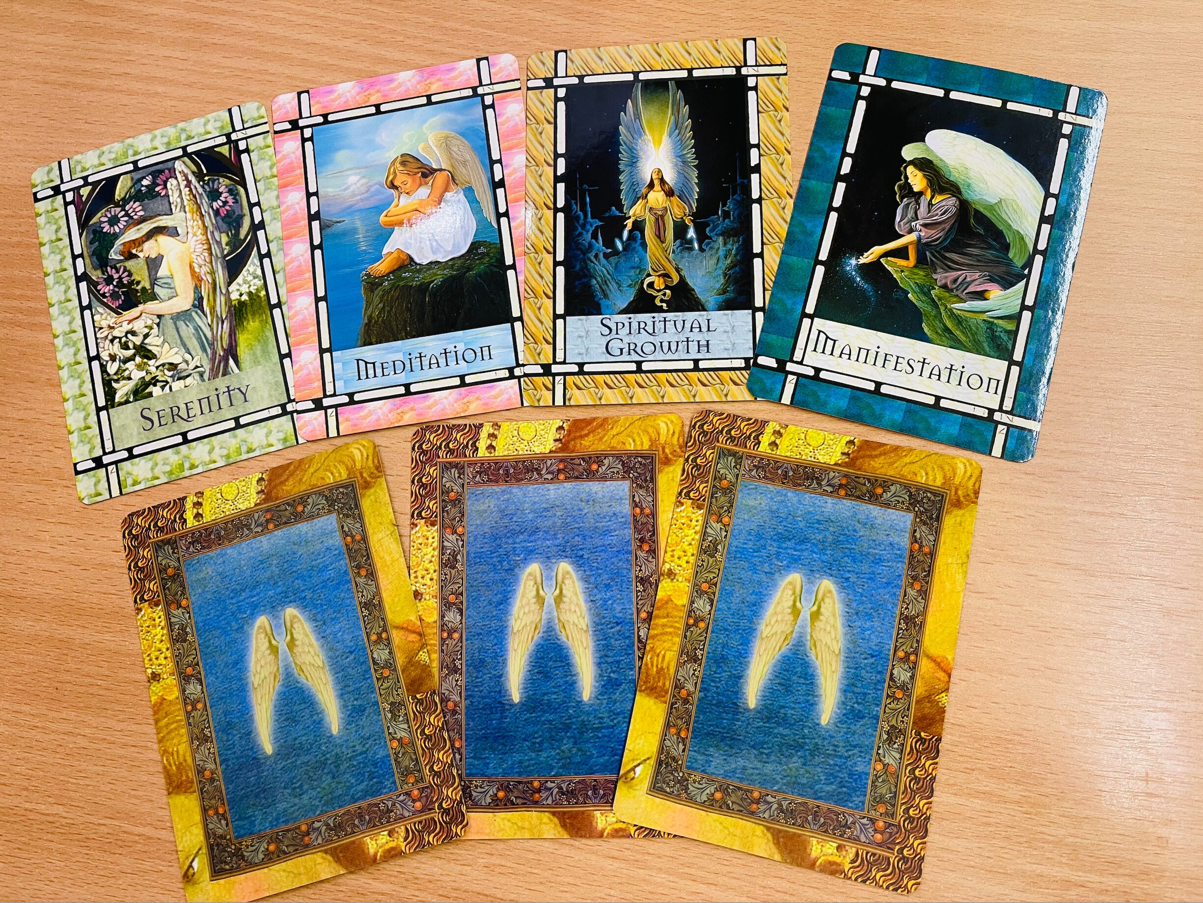 RARE Healing With the Angels Oracle Cards. Out of Print