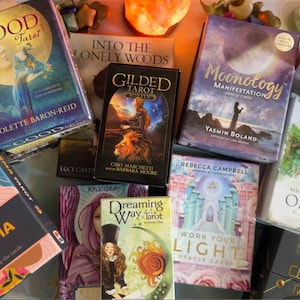 Tarot- en orakelkaarten + een kristal! Meer dan 30 decks te koop!