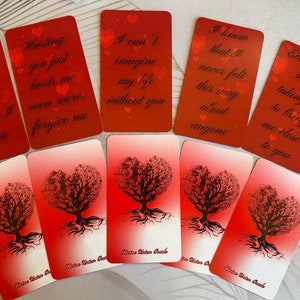 Oracle de l'Union divine. Messages d'amour Cartes Oracle. Deck Oracle romantique. Deck de messages de l'âme sœur et des flammes jumelles.