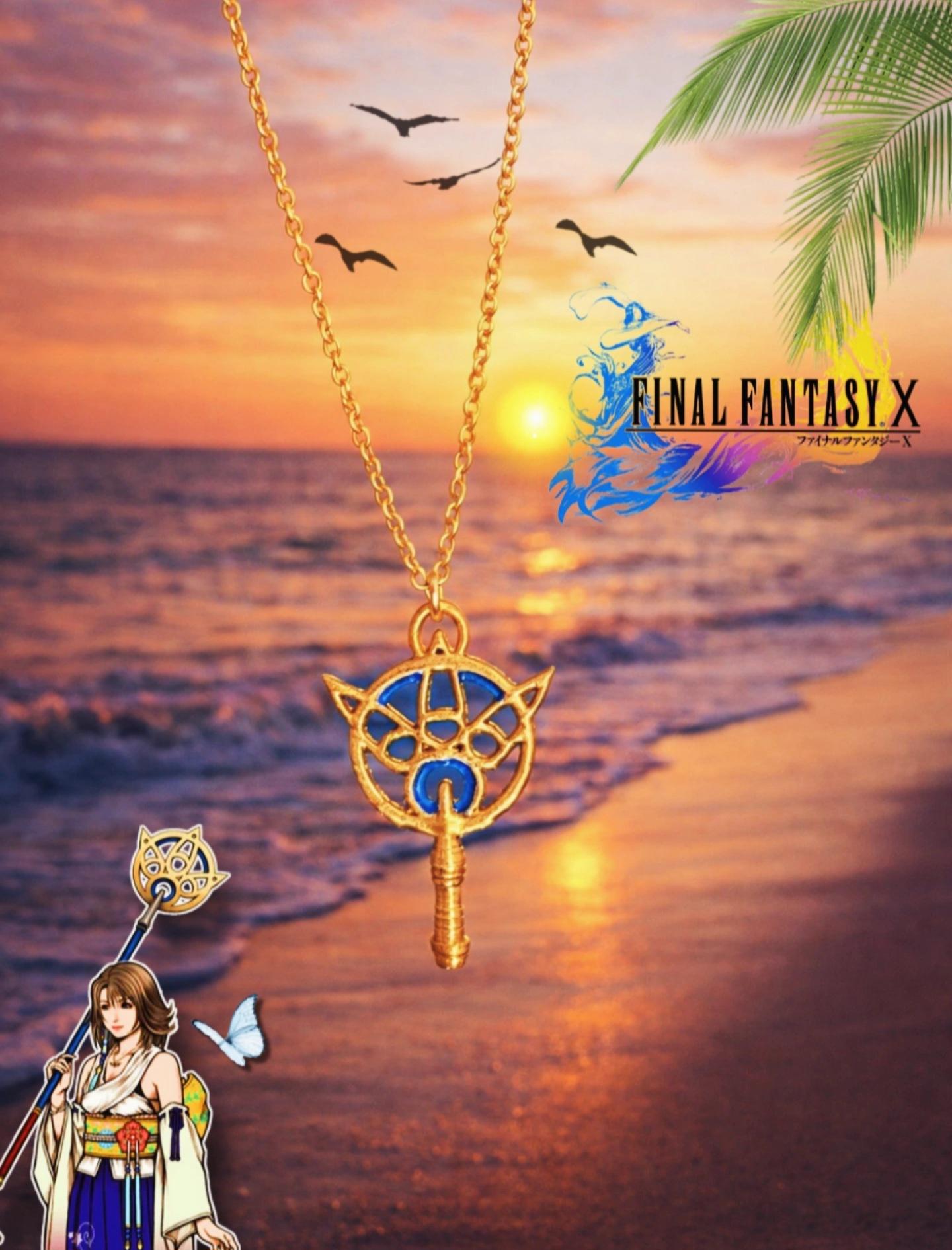 Y♡　ユウナの杖 Amazon.co.jp: ファイナルファンタジー10風 ユウナの杖 エンチャント