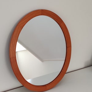 wooden mirror