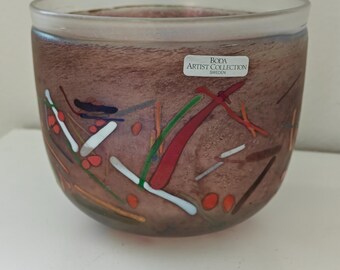 Kosta Boda Design Bertil Vallien Typ Tornado 1980er Jahre