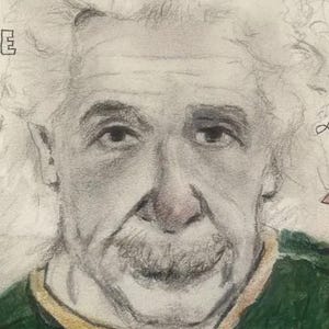 Albert Einstein Portrait