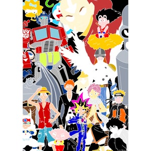 CartoonWorld - Ilustración Digital Descarga Televisión Personajes Anime Dibujo Animado