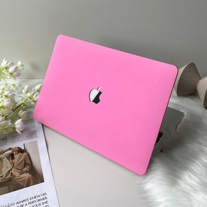 Neon Purple MacBook Shell Case Decal Cover For New MacBook M1 Pro 14 M2 Air 13 A2681, A2338, A2337 Pro 15 16 Case, Apple Laptop