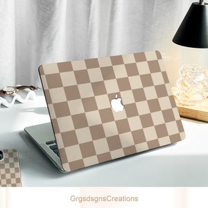 Khaki Square MacBook Case Cover For New MacBook Pro 13 Case, M1 Air 13 Case, A2338, A2337 Macbook Pro 15 16 Case, Apple Laptop