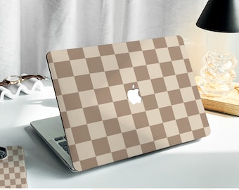 Khaki Square MacBook Case Cover For New MacBook Pro 13 Case, M1 Air 13 Case, A2338, A2337 Macbook Pro 15 16 Case, Apple Laptop