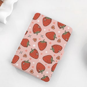 Strawberry Sweetheart Personalized kindle Case, All-new Kindle Case, Custom Name kindle Cover for Kindle Paperwhite1/2/3/4, Kindle2019, 2022