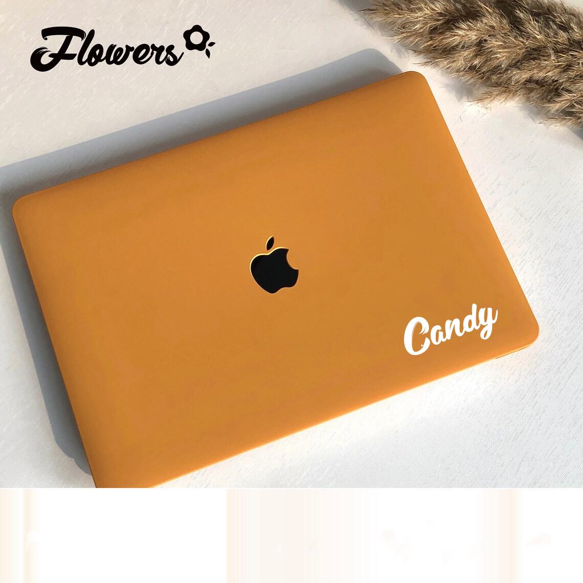 APPLE MacBook タケ Pumpkin Orange MacBook Shell Case Decal Cover for New