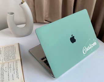 Lake Green MacBook Shell Case Decal Cover For New MacBook M1 Pro 14 M2 Air 13 A2681, A2338, A2337 Pro 15 16 Case, Apple Laptop