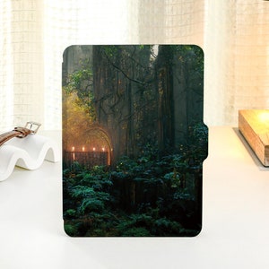 Bright Forest Personalized kindle Case, All-new Kindle Case, Custom Name kindle Cover for Kindle Paperwhite 1/2/3/4, Kindle 2019, 2022