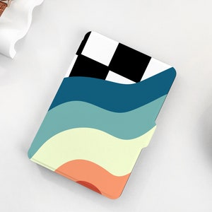 Rainbow Mosaic Personalized kindle Case, All-new Kindle Case, Custom Name kindle Cover for Kindle Paperwhite 1/2/3/4, Kindle 2019, 2022