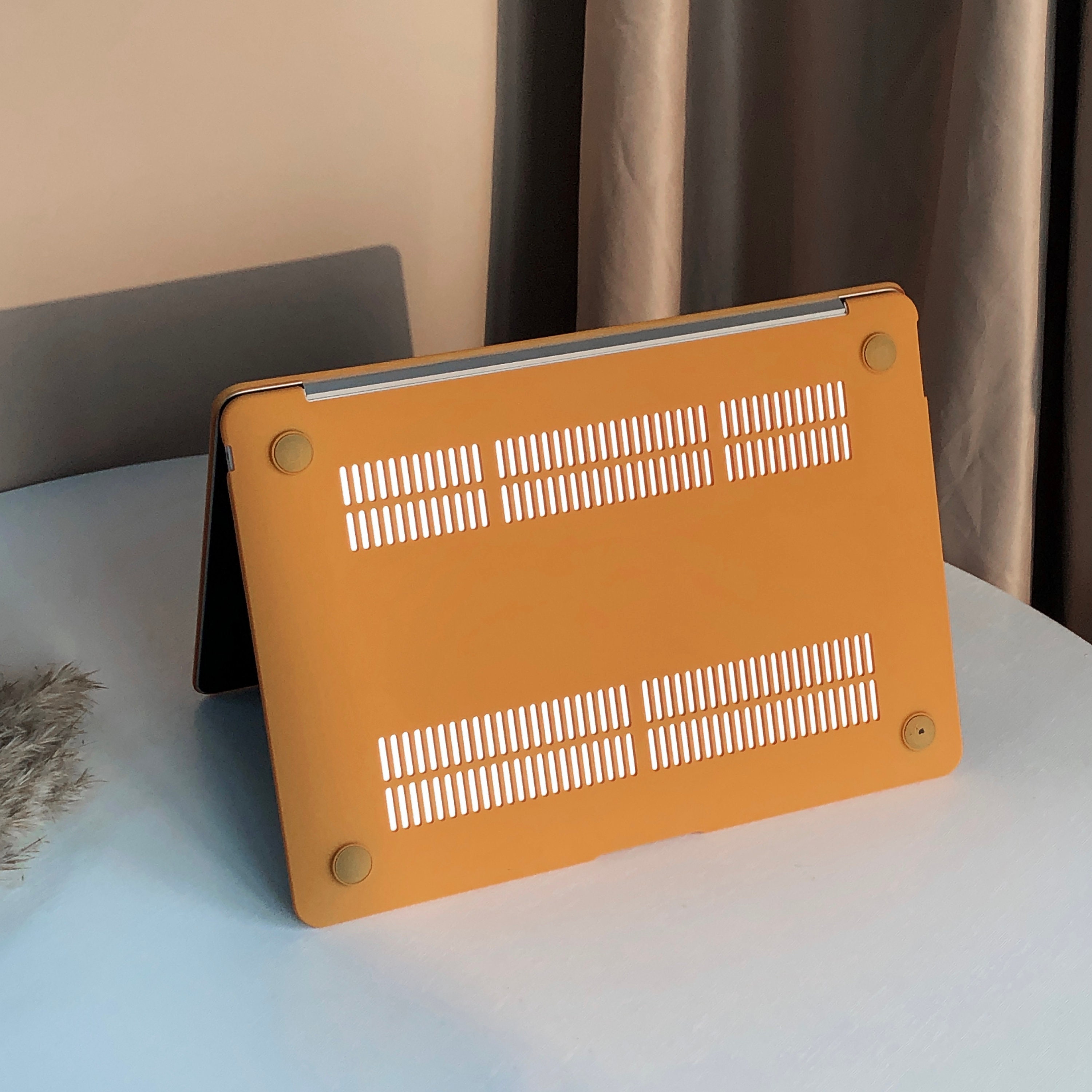 Pumpkin Orange MacBook Shell Case Decal Cover for New