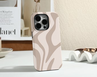 Mocha Macchiato Personalised iPhone Case, Magsafe Case for iPhone 17 16 Pro, 15 Pro Max, 14 13 Pro Max, XR X Case, Wireless Charging Case