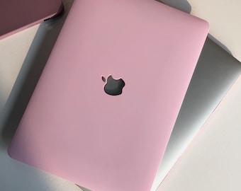 MacBook本体 MacBook(pink) Paris Pink MacBook Shell Case Decal Cover for New MacBook M1