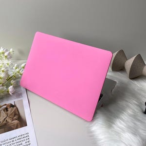 Neon Purple MacBook Shell Case Decal Cover For New MacBook M1 Pro 14 M2 Air 13 A2681, A2338, A2337 Pro 15 16 Case, Apple Laptop