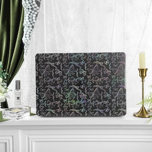 Bow Tie Ocean MacBook Case Cover For New MacBook Air 13 15 Case, M3 Air 13 Case, A3113 A3114 Case, Apple Laptop Sleeves