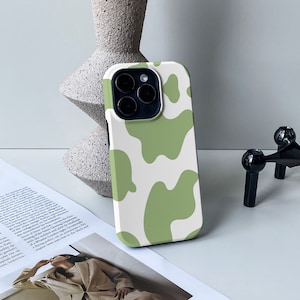 Maccha Cows iPhone Case, iPhone 14, 13 Pro, 13 Pro Max, 11, 12 Pro Max / 12 & 11 Pro, iPhone XR X Case, Personalised Case