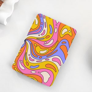 Rainbow Vortex Personalized kindle Case, All-new Kindle Case, Custom Name kindle Cover for Kindle Paperwhite 1/2/3/4, Kindle 2019, 2022