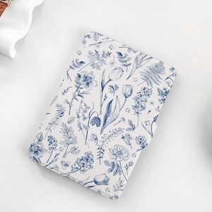 Blue White Porcelain Personalized kindle Case, All-new Kindle Case, Custom Name kindle Cover for Kindle Paperwhite1/2/3/4, Kindle 2019, 2022