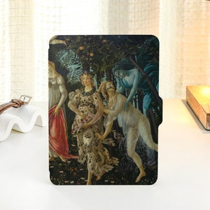 Women&#39;s Painting Personalized kindle Case, All-new Kindle Case, Custom Name kindle Cover for Kindle Paperwhite 1/2/3/4, Kindle 2019, 2022