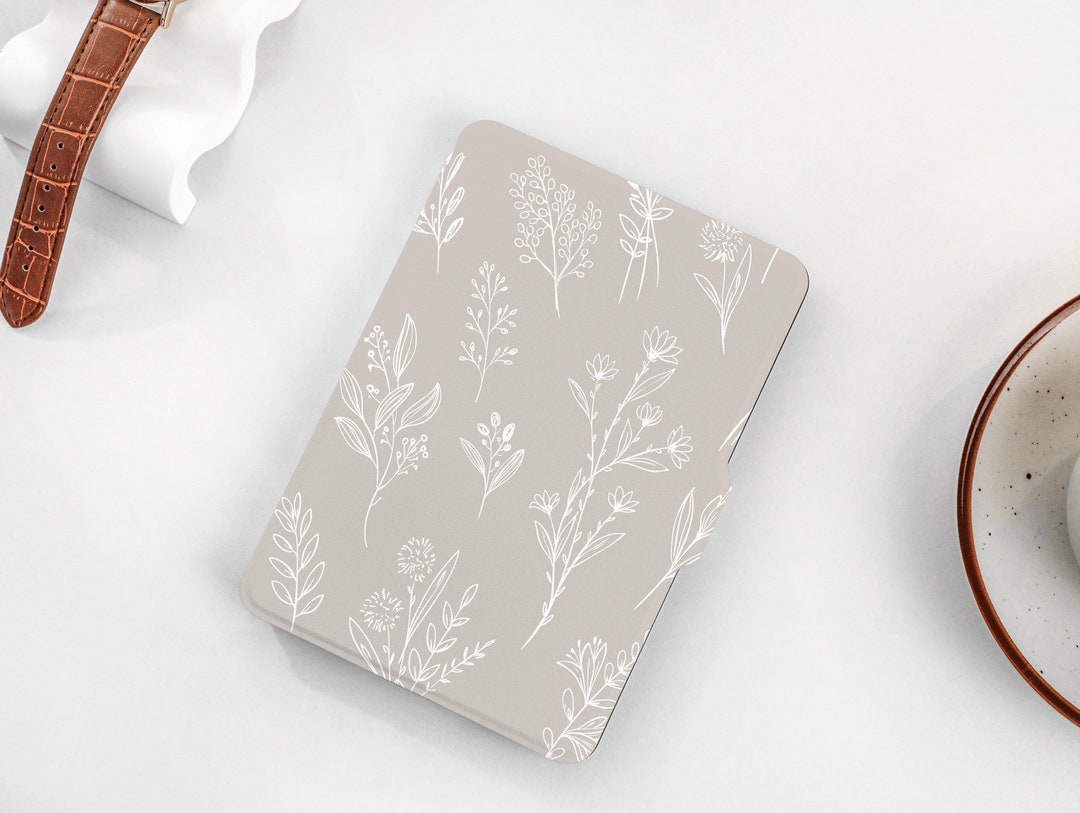 Vintage Vine Flower Personalized Kindle Case, All-new Kindle Case ...