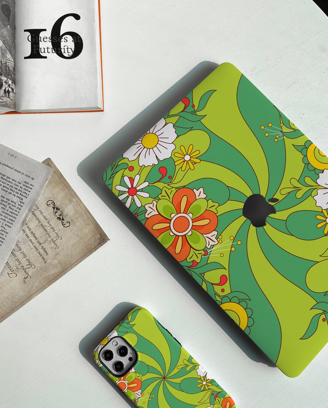 Daisy Chain MacBook Shell Case Decal Cover for New MacBook M1 Etsy