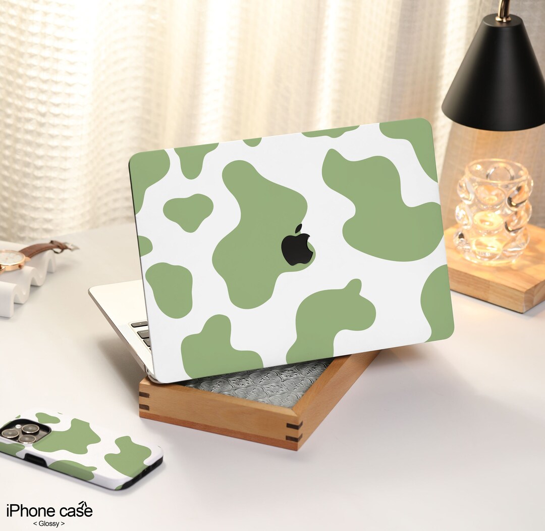 Maccha Cows MacBook Shell Case Decal Cover for New MacBook M1 Pro 13 M1 ...