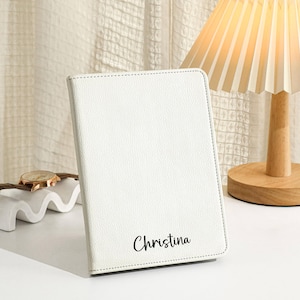 White Lychee Vegan Leather Kindle Case, Kindle Cover For 2024 kindle 11th Gen Kindle Paperwhite 12th Gen, Custom Kindle Cases