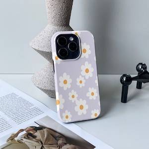 Morandi Purplr Daisy iPhone Case, iPhone 14, 13 Pro, 13 Pro Max, 11, 12 Pro Max / 12 & 11 Pro, iPhone XR X Case, Personalised Case