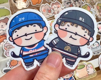 Heated Rivalry Stickers, Shane and Ilya, Game Changers, Hockey Romance Stickers, Waterproof Die Cut