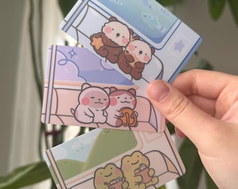 Animal Transit Card Sticker | Waterproof Vinyl Decal