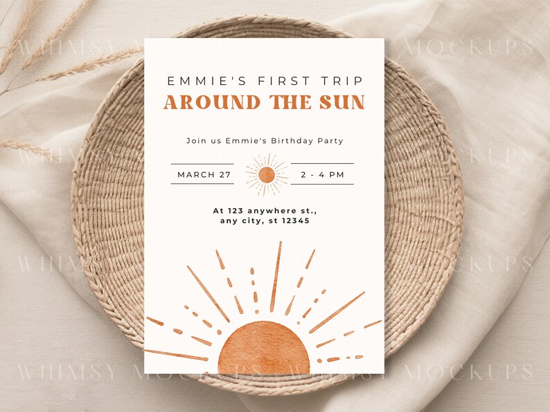 5 X 7 Invitation Mockup Greeting Card Mockup Wedding Invite Mockup