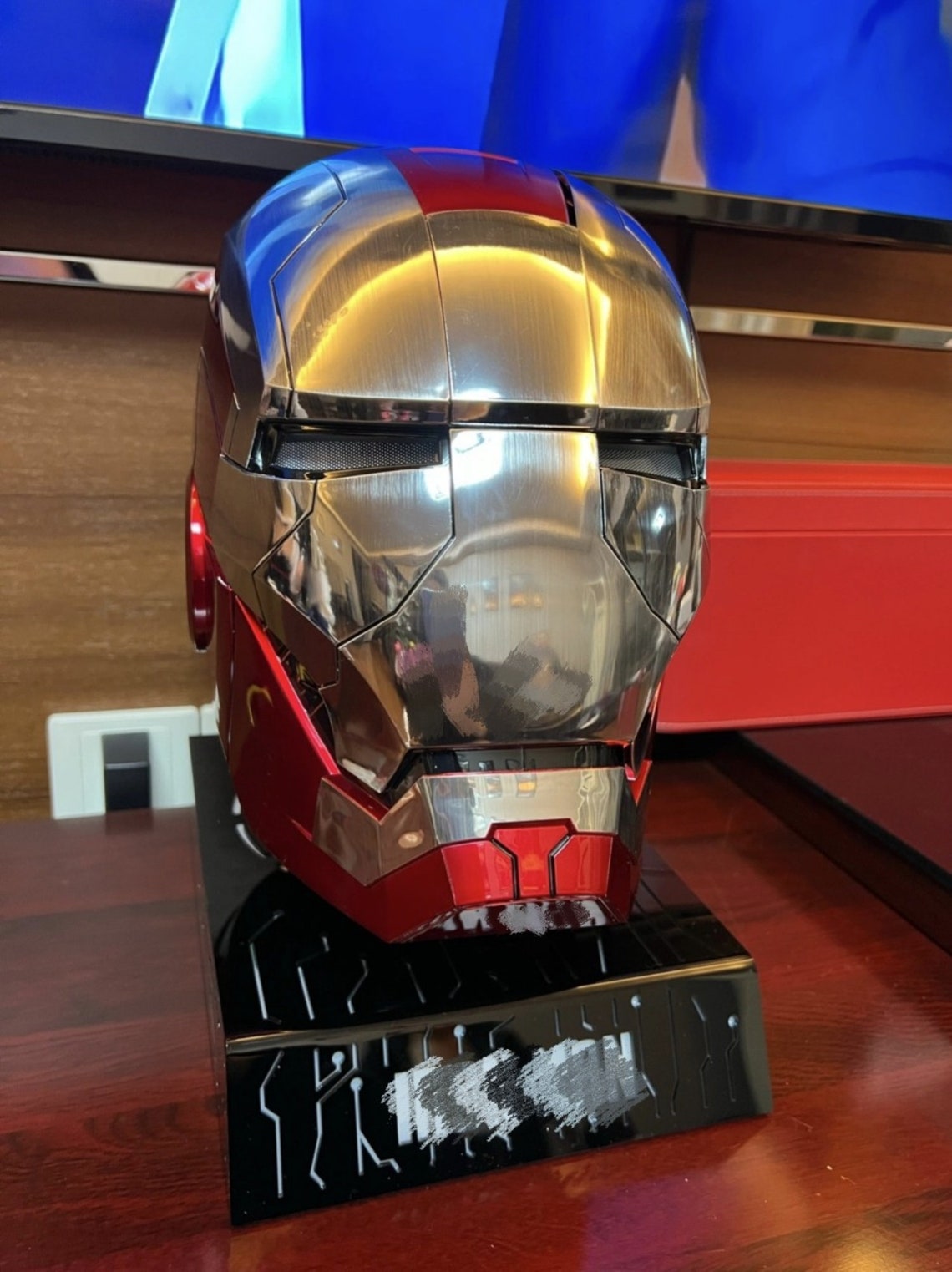 Iron Man Mk5 Helmet Mask Wearable Iron Man Helmet Iron Man Etsy Canada