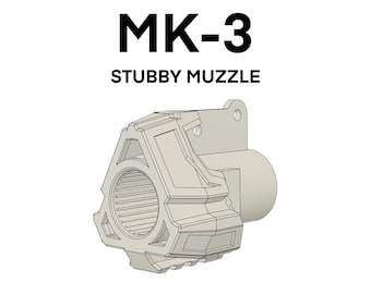 Dart Zone MK-3 - Hocico rechoncho