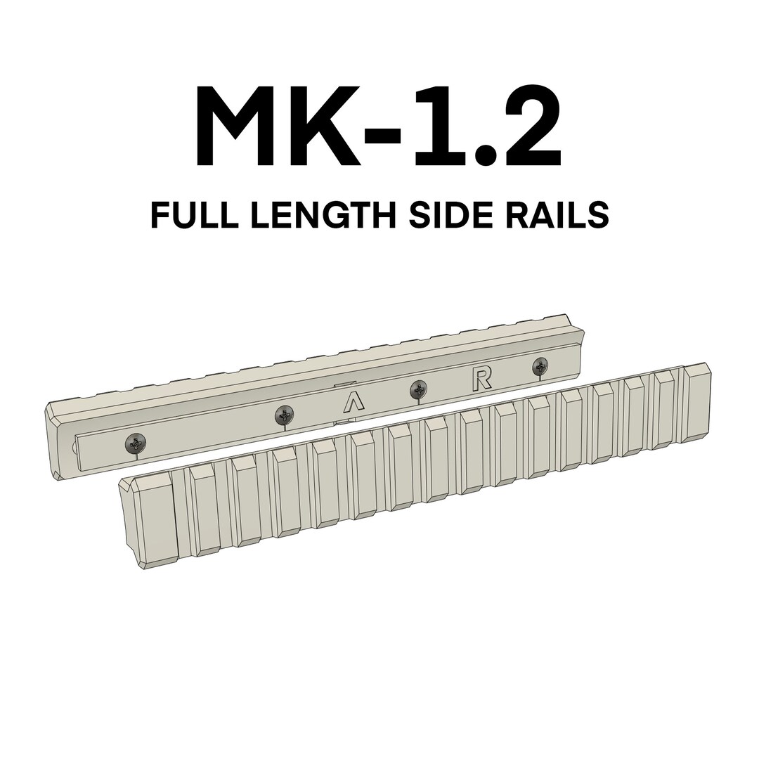 Dart Zone MK-1.2 - Full Length Side Rails - Etsy