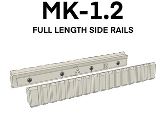 Dart Zone MK-1.2 - Full Length Side Rails