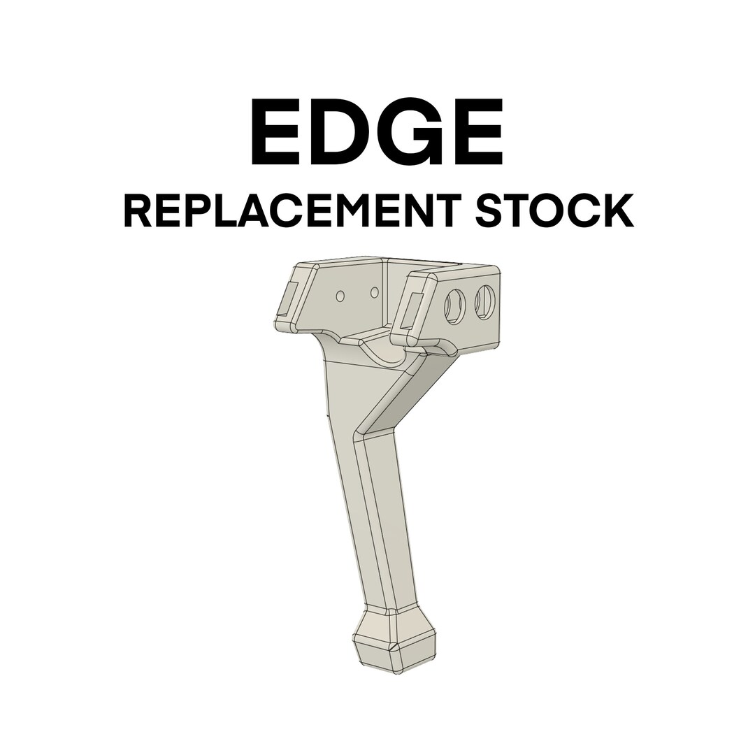 EDGE Replacement Stock for Left Handers Etsy