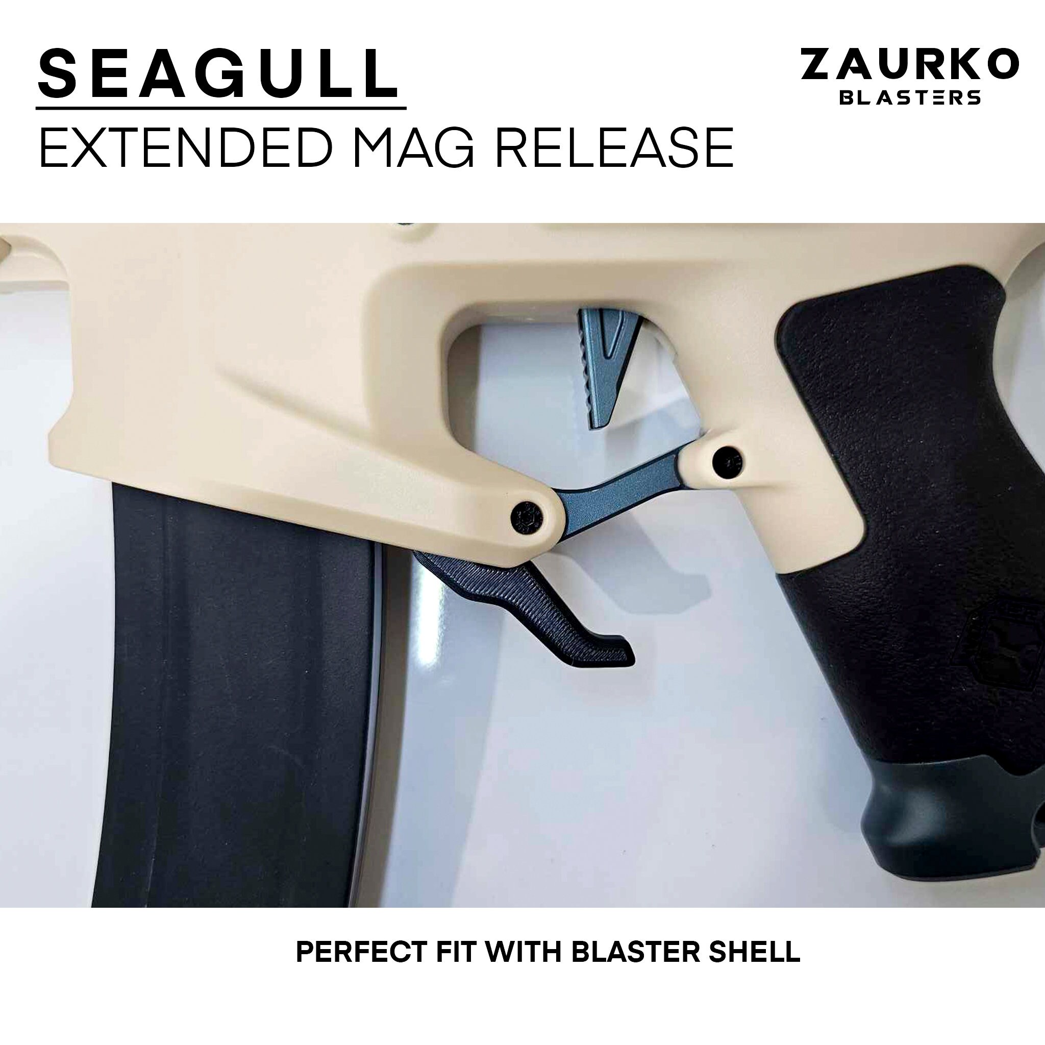 Worker Segull Shell Worker Seagull - Extended Mag Release - Etsy