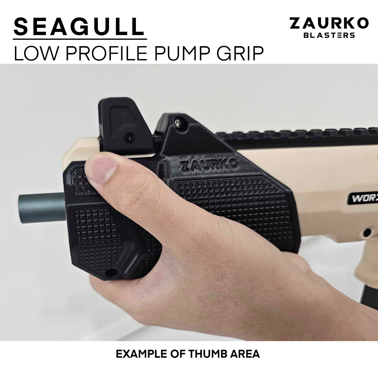 Worker Segull Shell Worker Seagull - LP Priming Grip - Etsy