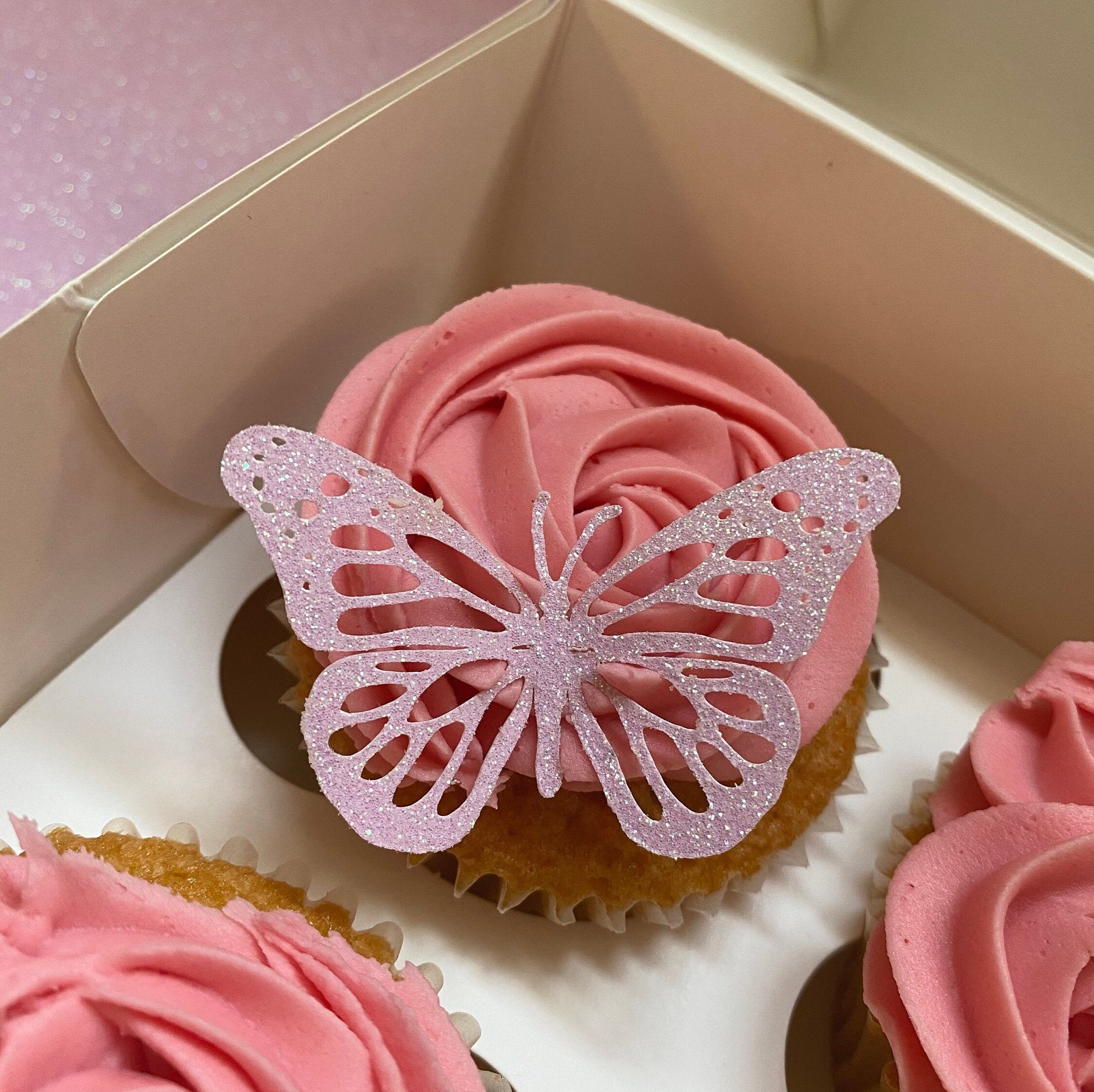 Butterfly Cupcake Toppers Etsy