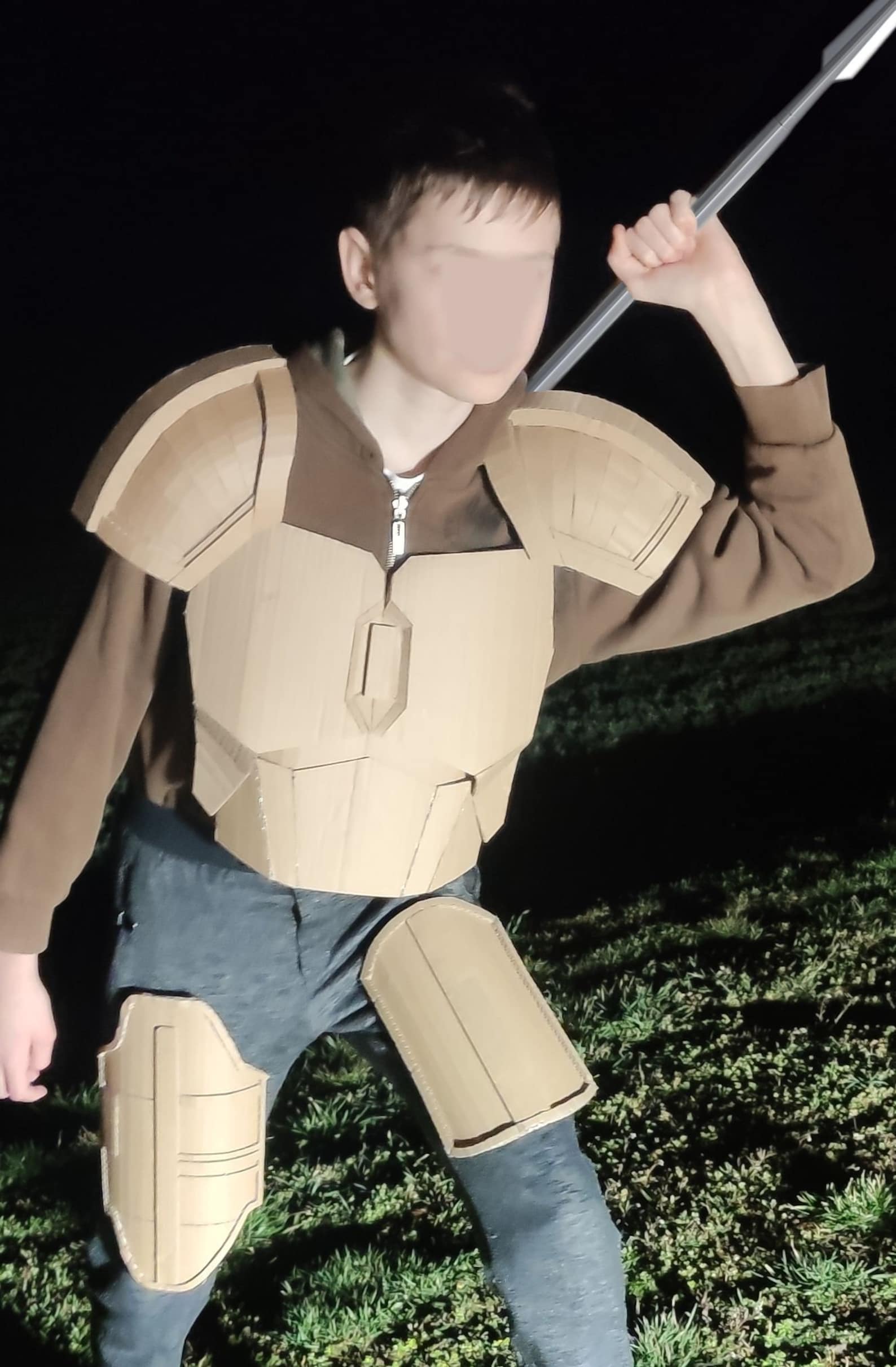 Mandalorian Beskar armor Cardboard Templates Easy to home - Etsy 日本
