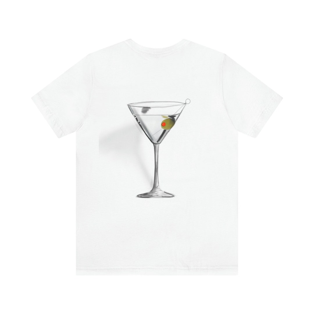Hand Drawn Extra Dirty Martini Blue Cheese Olives Etsy